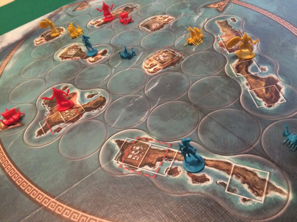 Cyclades + Expansão Hades (Jogo Usado)