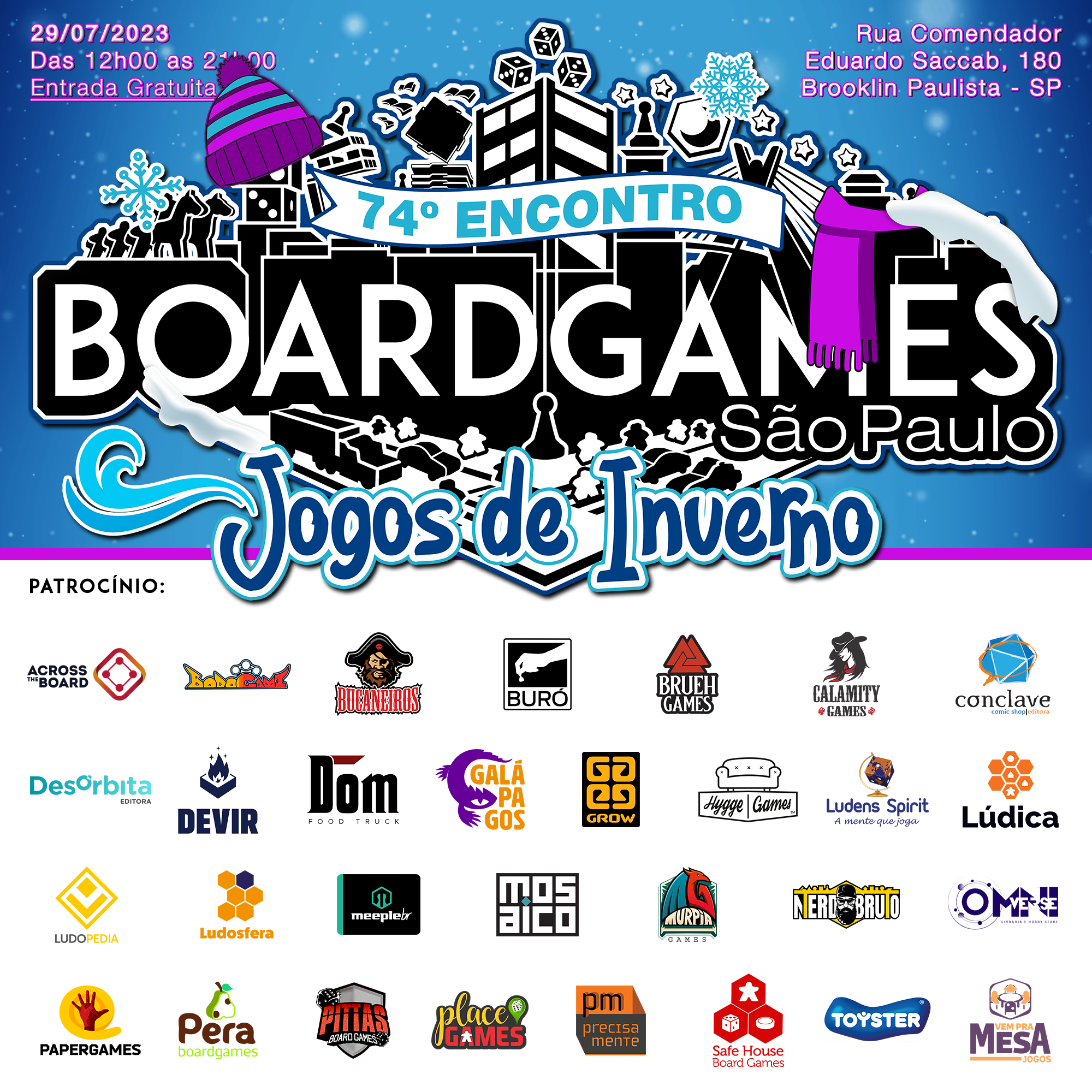 Venha Conhecer os Encontros BoardGames São Paulo! 