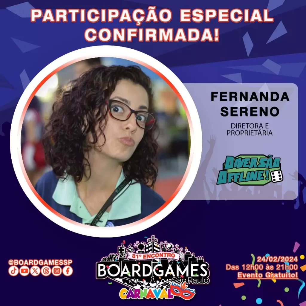 81º BGSP - Participações Especiais - Fernanda Sereno